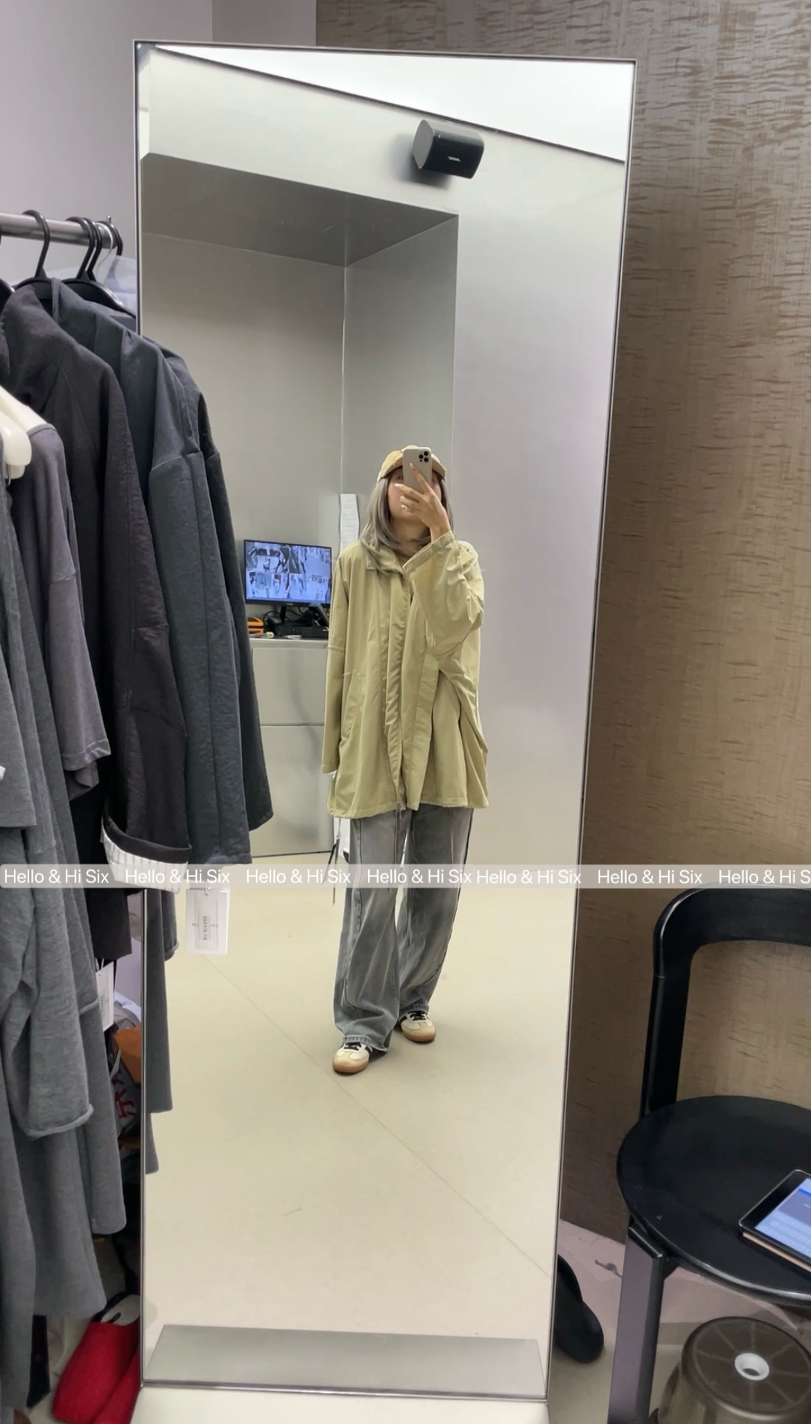 May1702 Super lose fitting bat sleeve Jacket