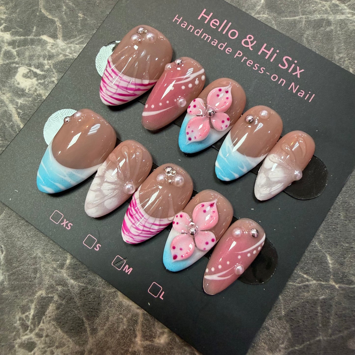 Nail947 (Short- Almond)