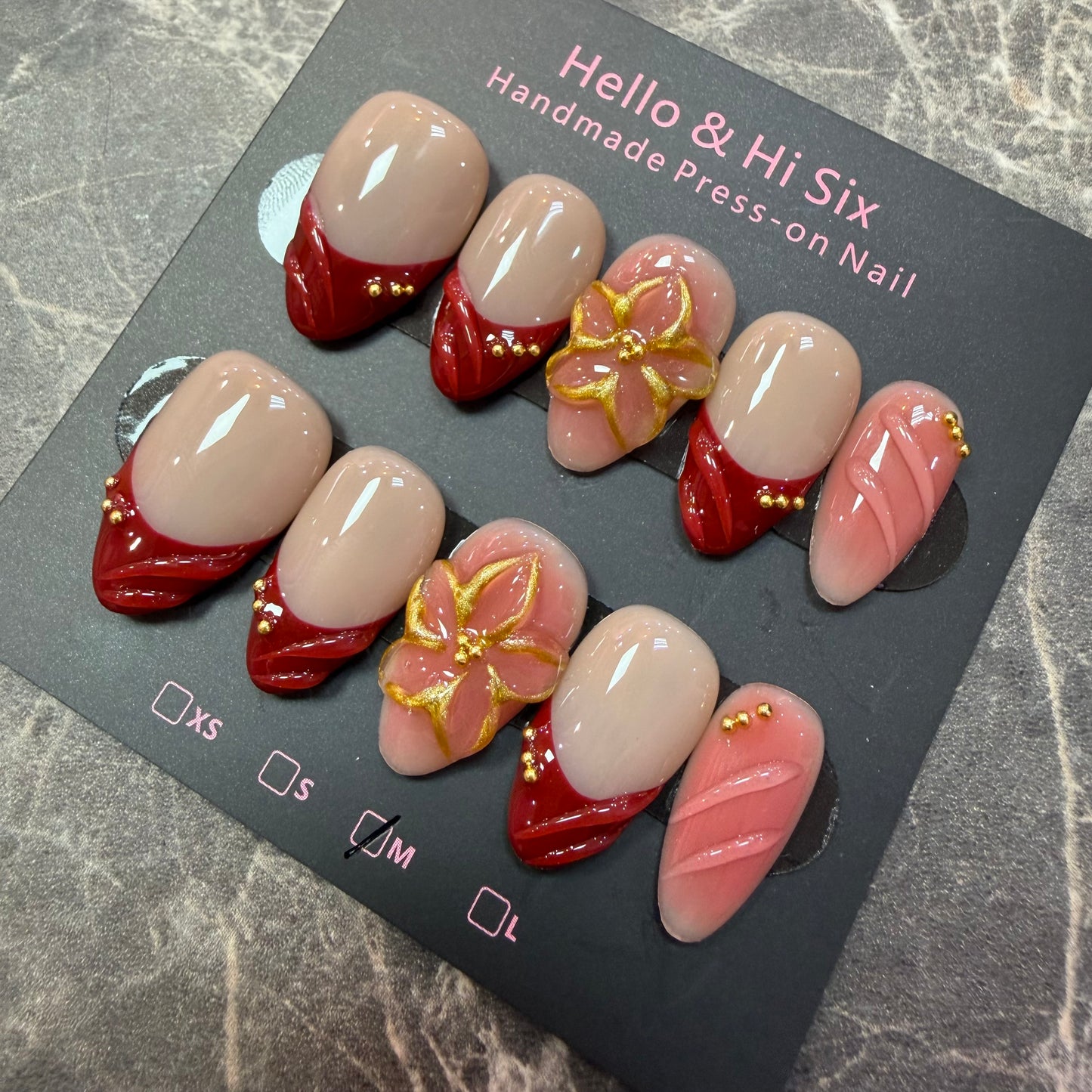 Nail936 (Short- Almond)