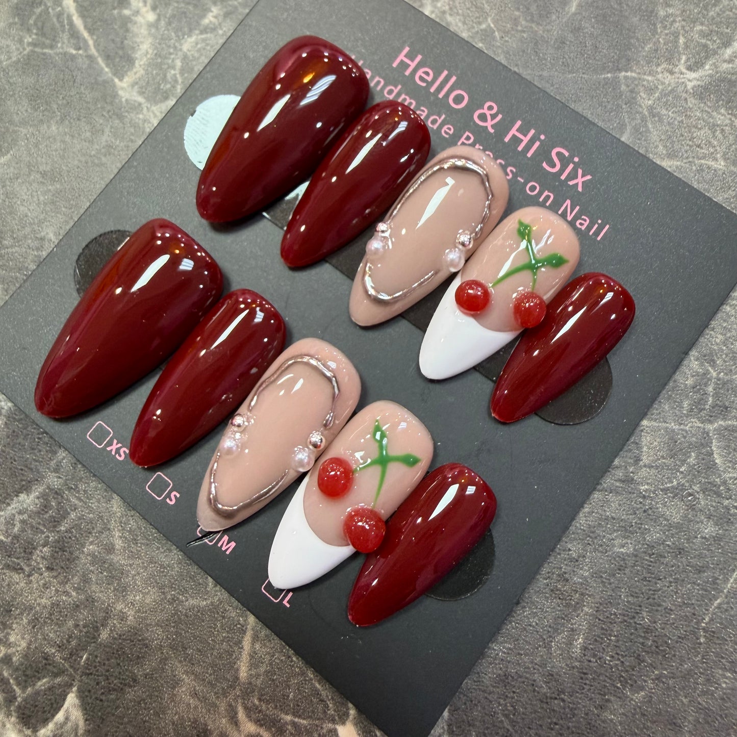 Nail933 (Midlong- Almond)