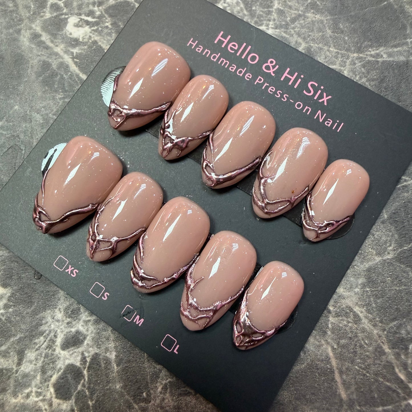 Nail919 (Short- Almond)