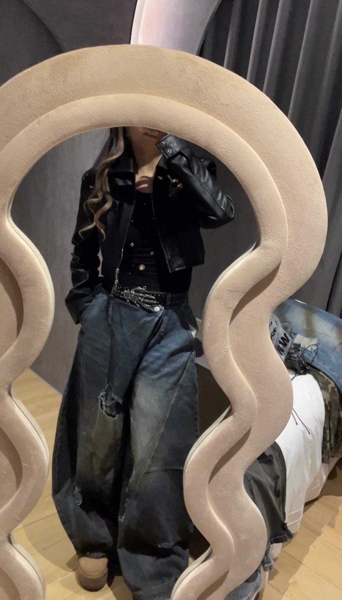 May1804 Skeleton hand belt