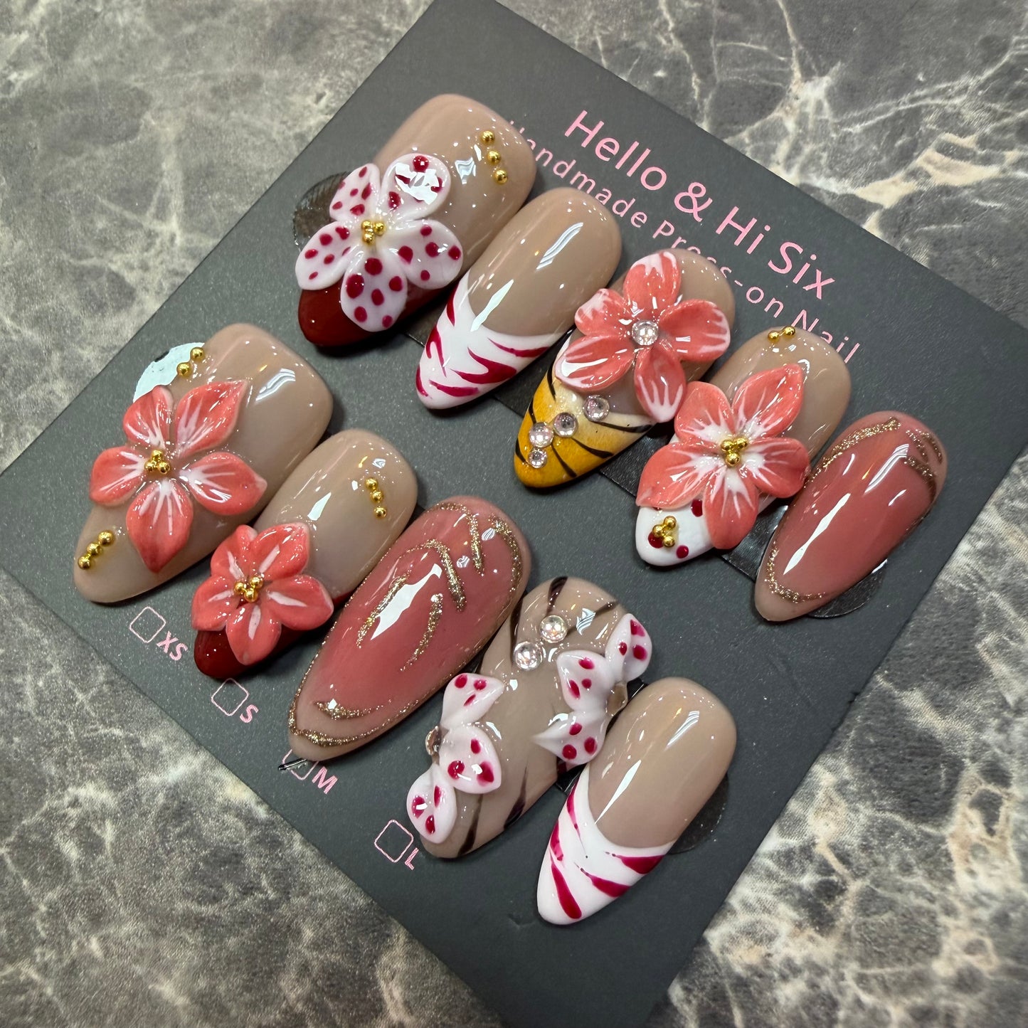 Nail942 (Midlong- Almond)