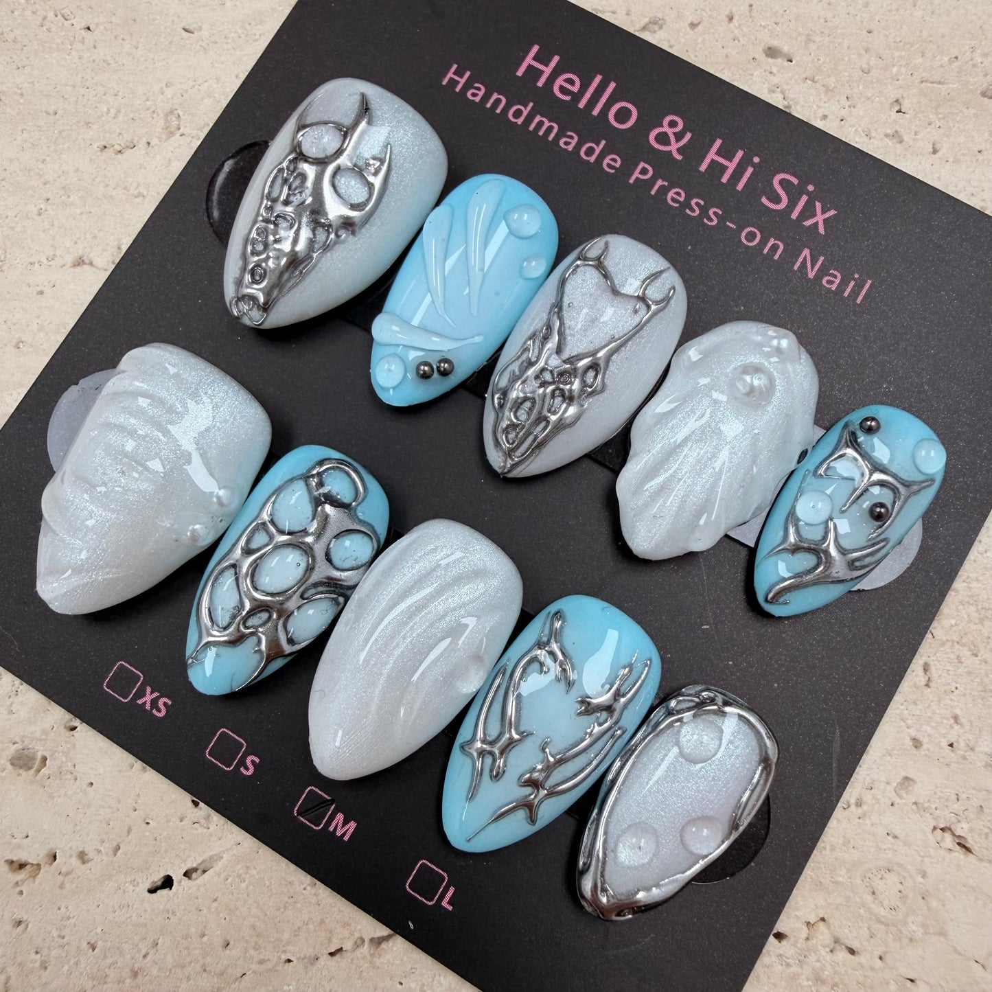Nail907 (Short- Almond)