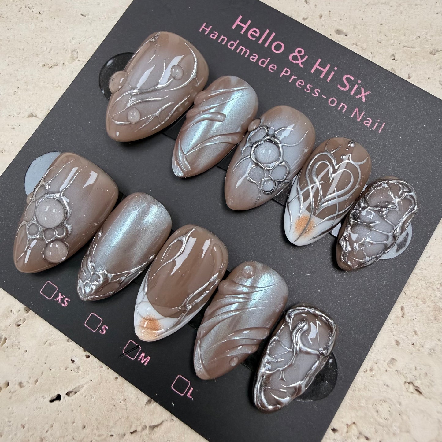 Nail912 (Short- Almond)
