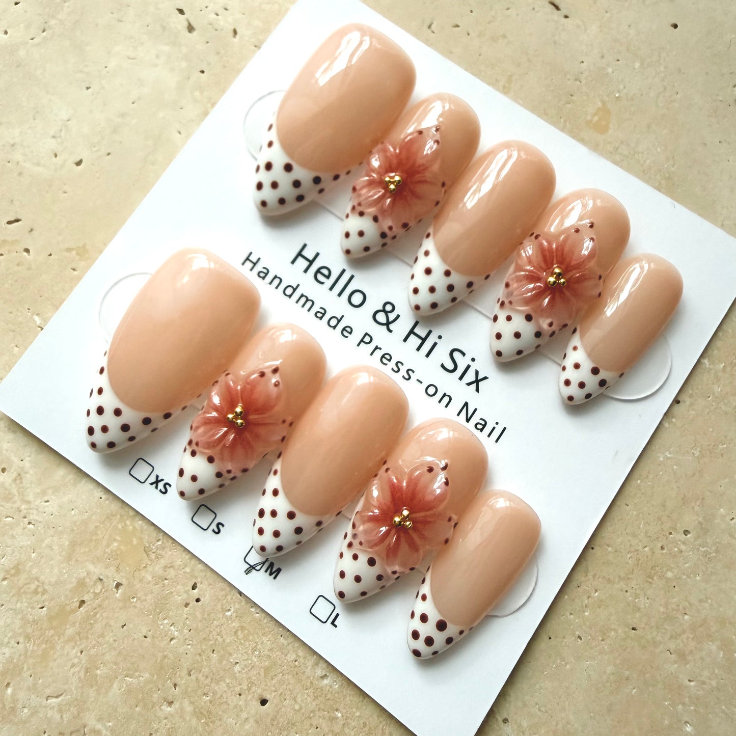 Nail970 (Midlong- Almond)