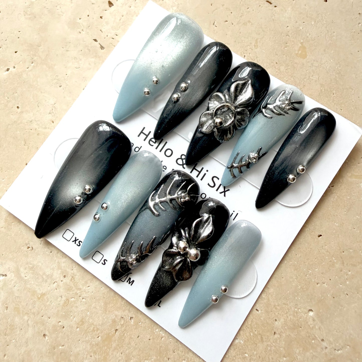 Nail961 (Long- Stiletto)