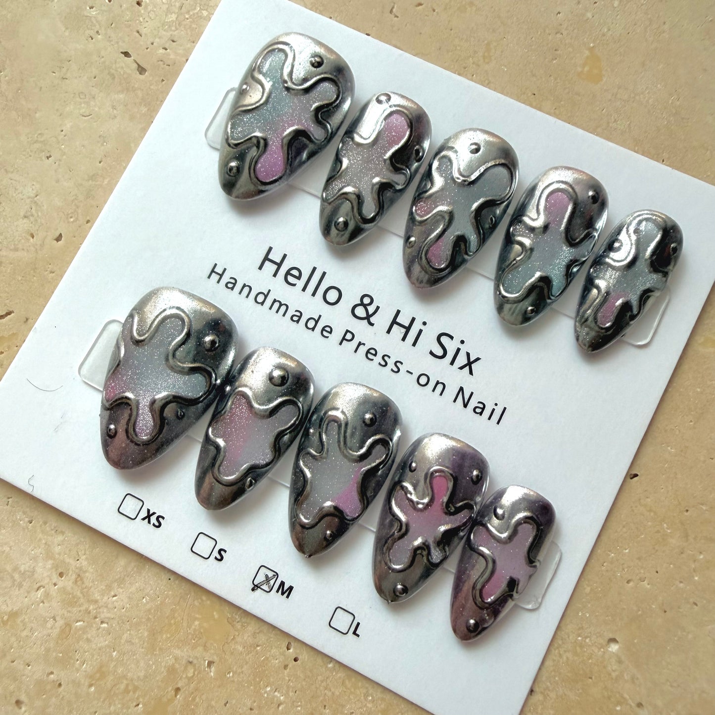 Nail962 (Short- Almond)