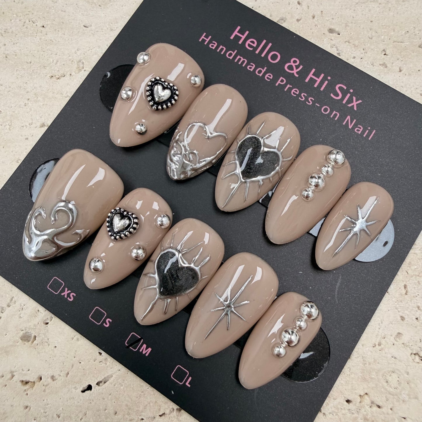 Nail910 (Short- Almond)