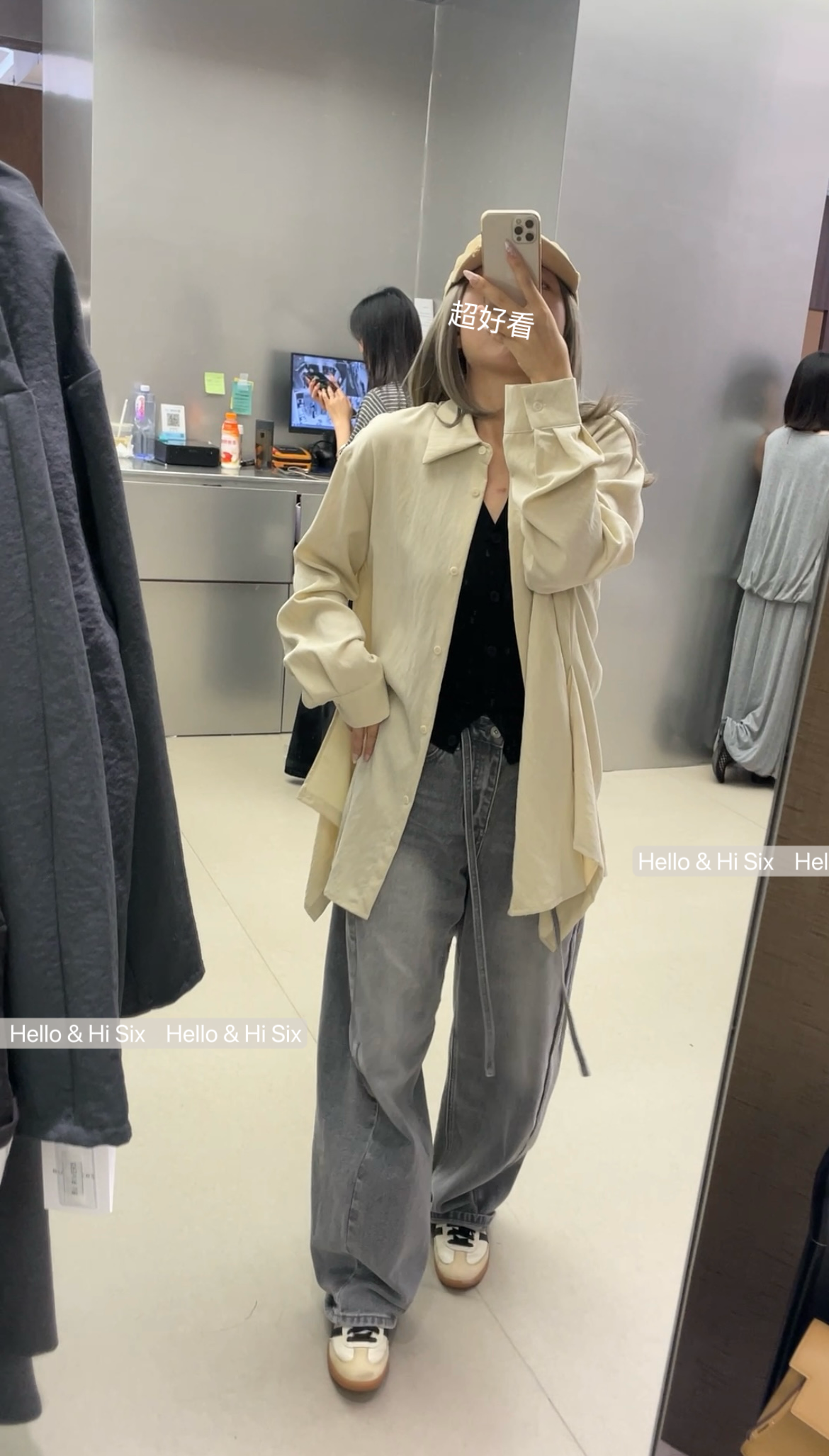 May1703  Designed Chic Shirt- closable fin