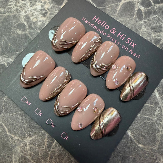 Nail920 (Short- Almond)