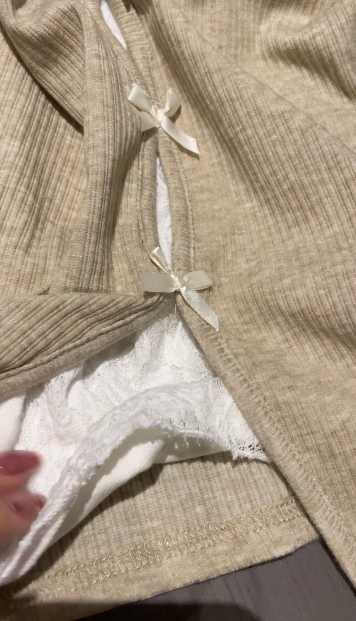May1012 Double-layer Lace Top