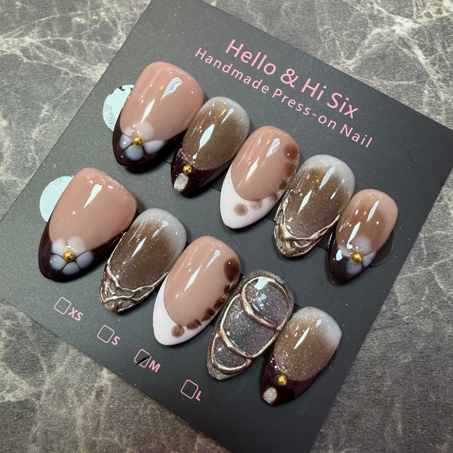 Nail930 (Short- Almond)