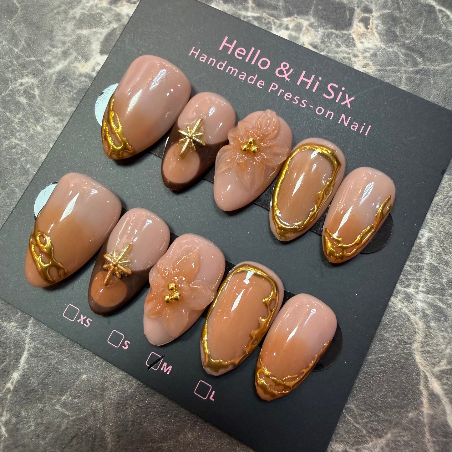 Nail922 (Short- Almond)