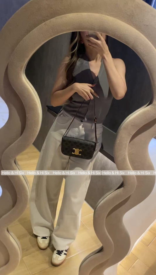 May1504 Jeans T116 Beige-white