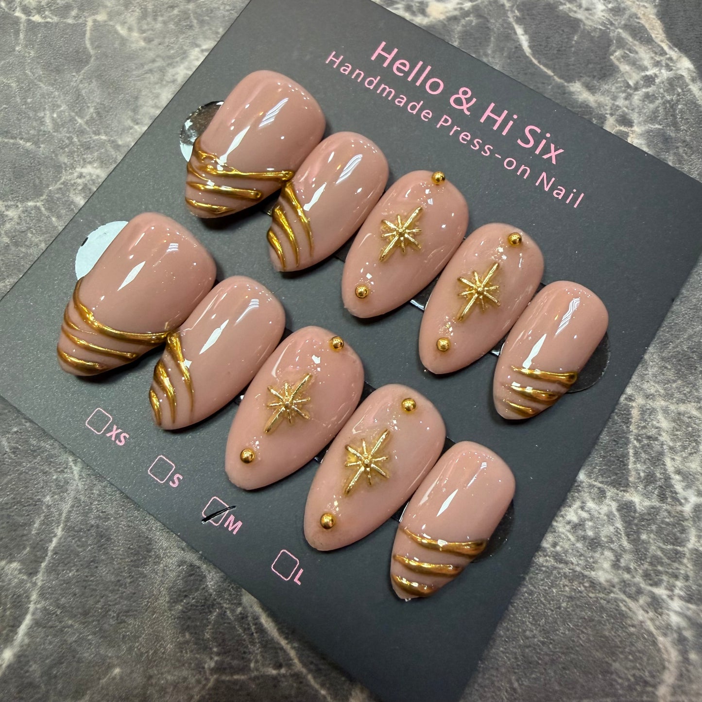 Nail921 (Short- Almond)