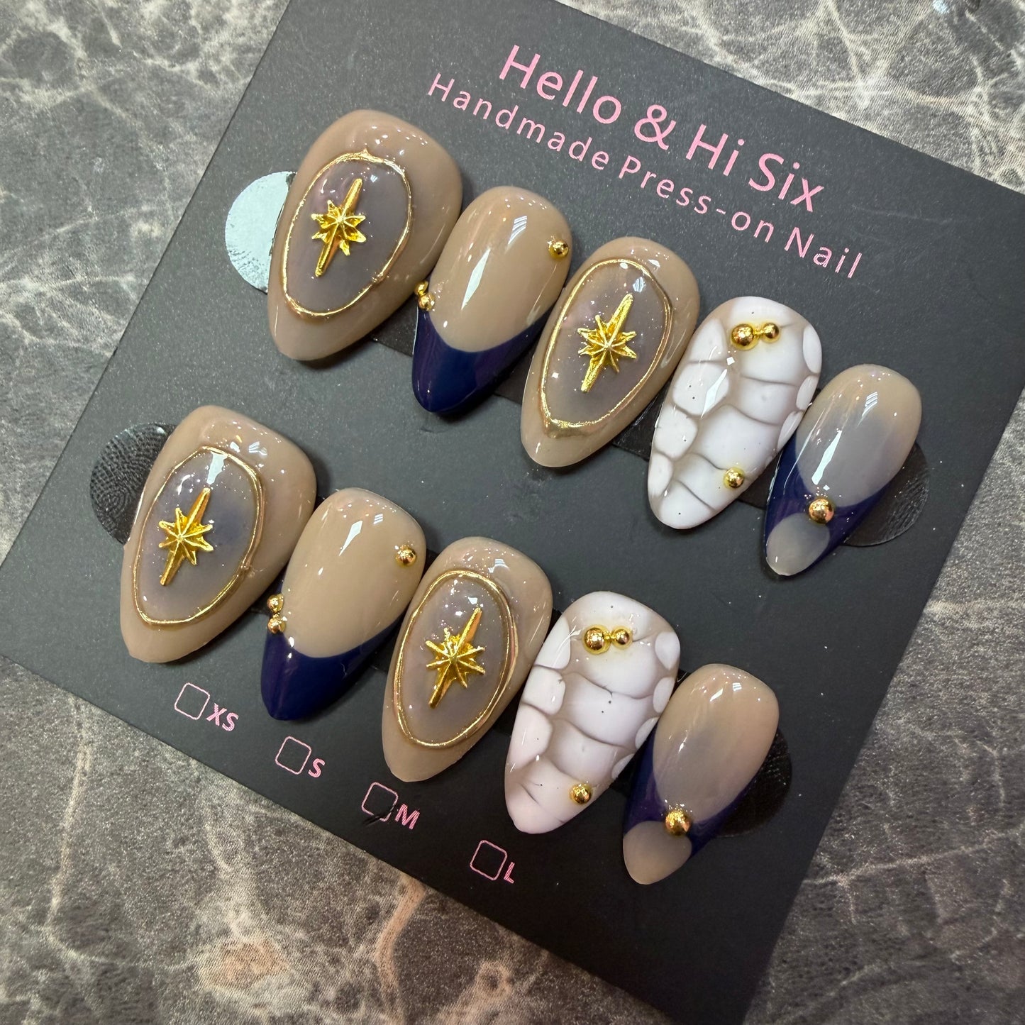 Nail925 (Short- Almond)