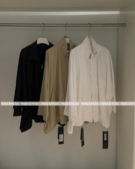 May1702 Super lose fitting bat sleeve Jacket