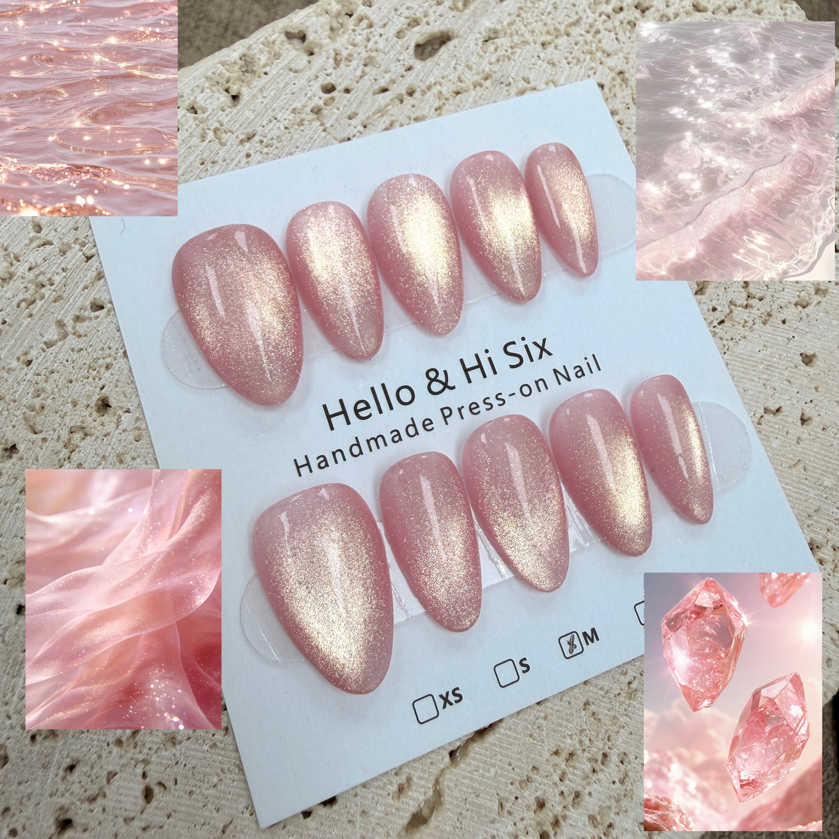 Glitter Pink Illusion