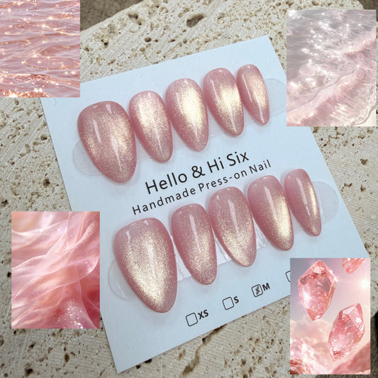 Glitter Pink Illusion