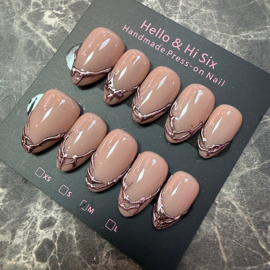 Nail919 (Short- Almond)