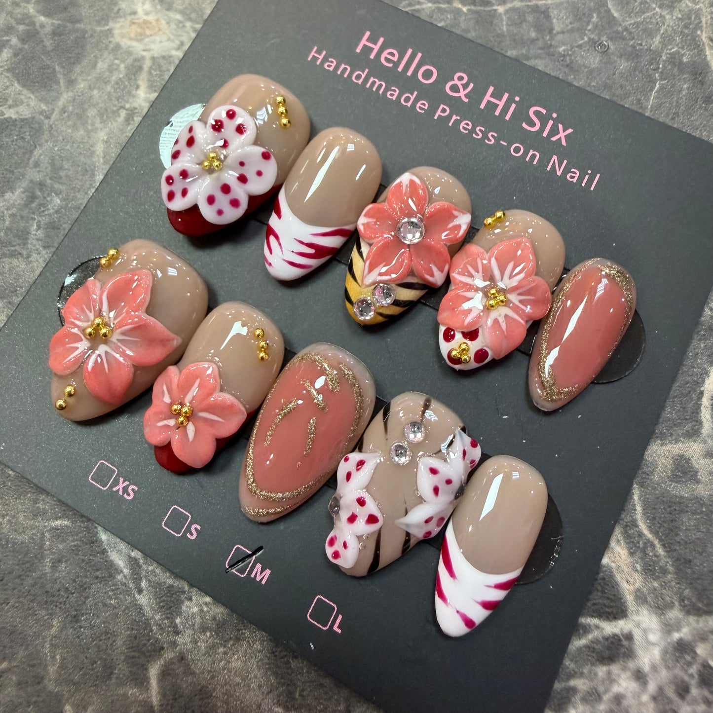 Nail943 (Short- Almond)