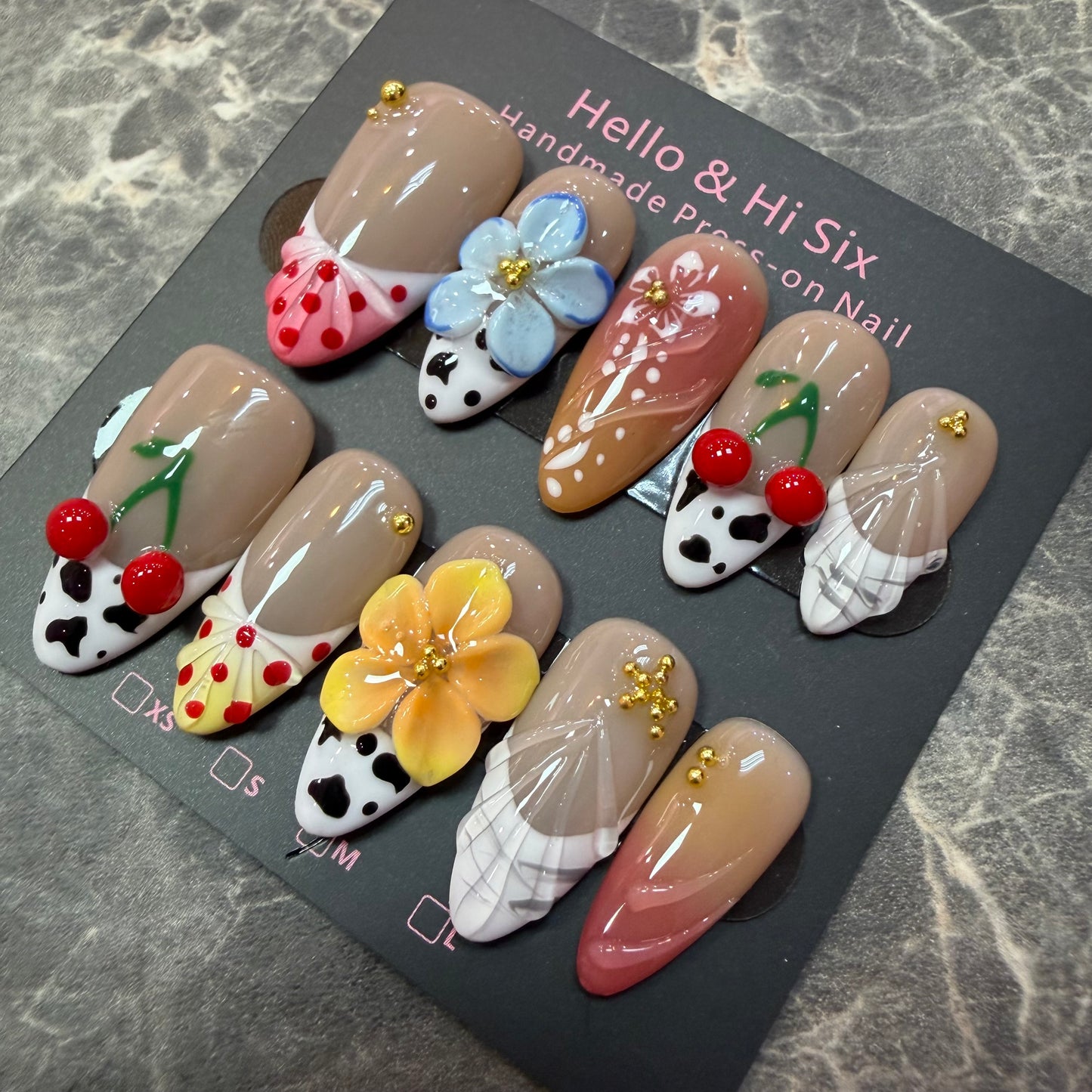 Nail940 (Midlong- Almond)