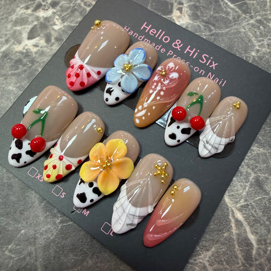 Nail940 (Midlong- Almond)