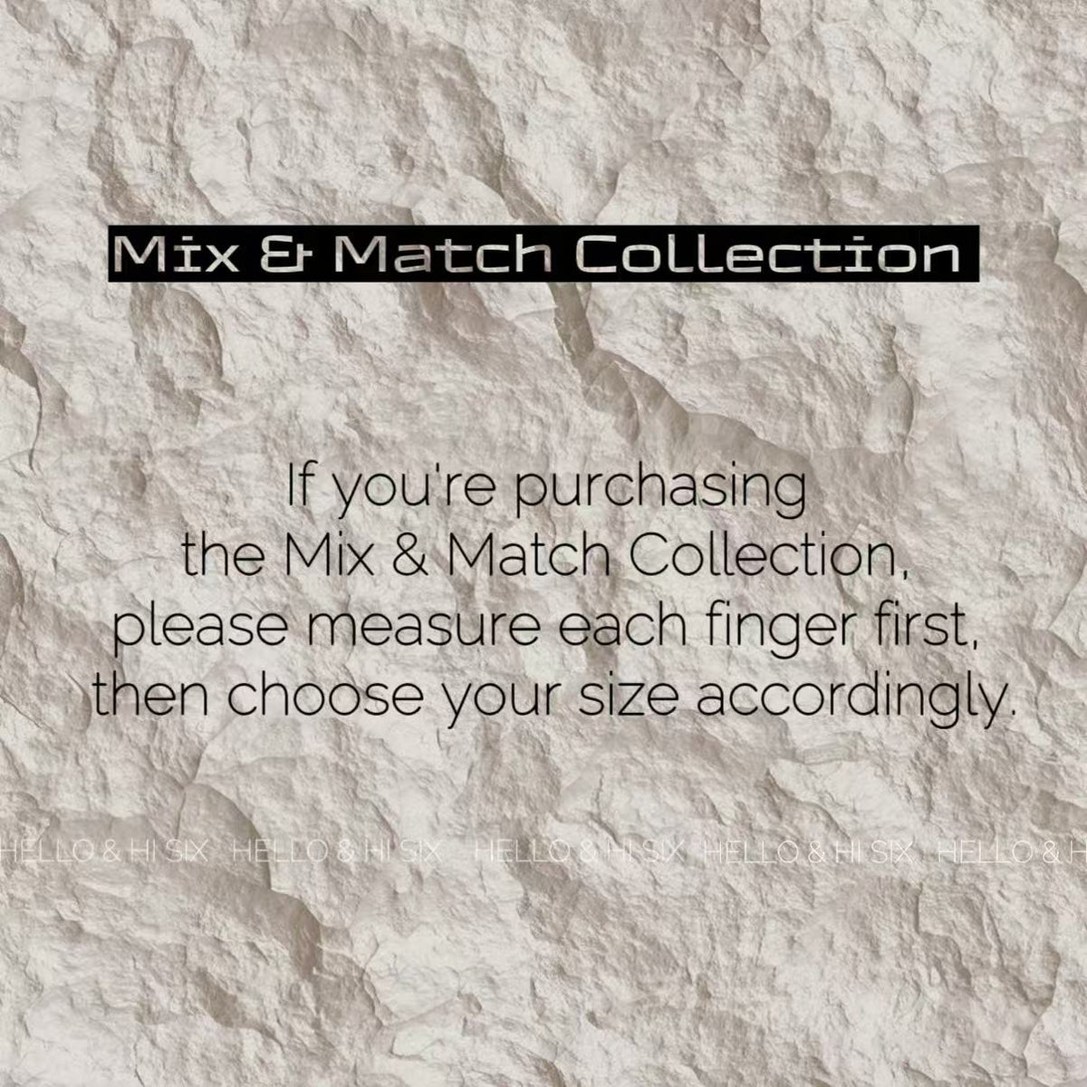 Find your size