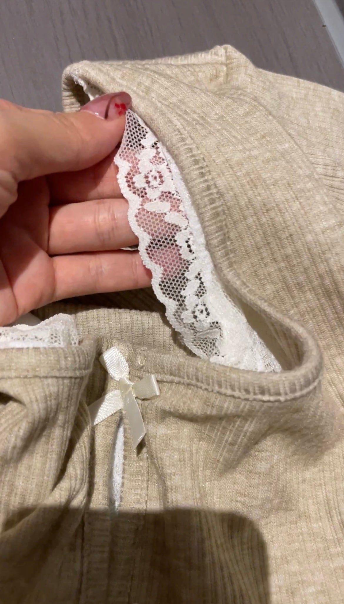 May1012 Double-layer Lace Top