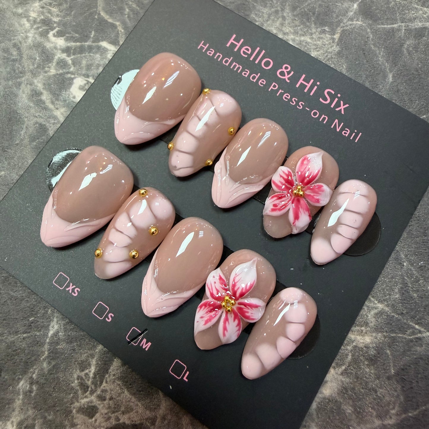 Nail938 (Short- Almond)