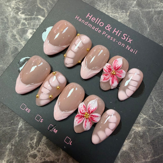 Nail938 (Short- Almond)