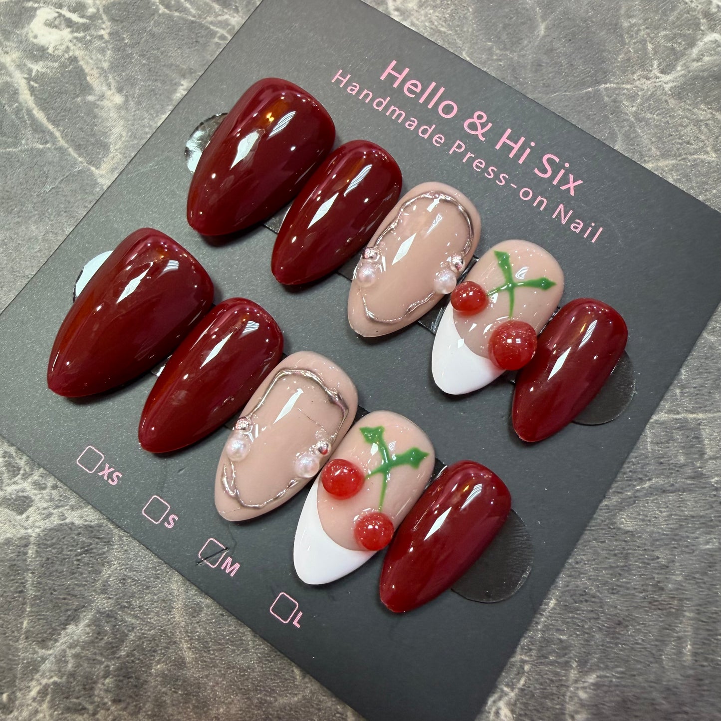 Nail934 (Short- Almond)