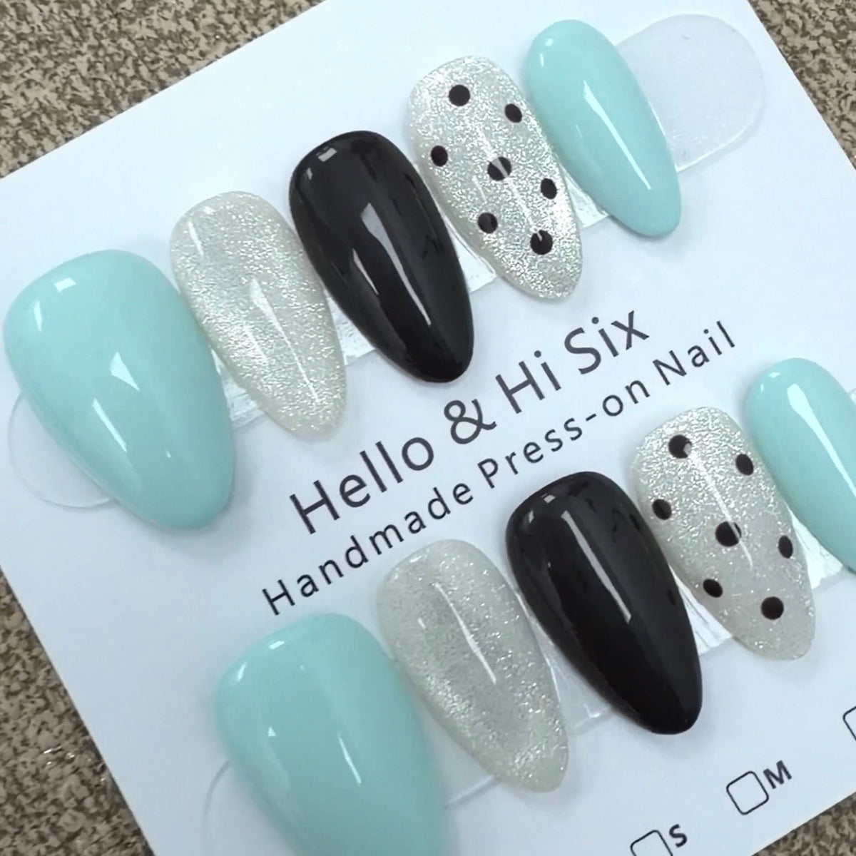 Polka Lumière - Tiffany Blue