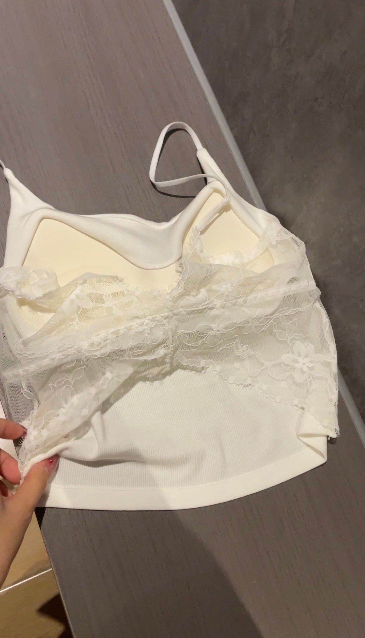 May1015 Lace Back Top