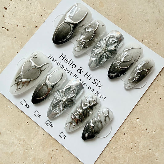 Nail954 (Midlong- Almond)