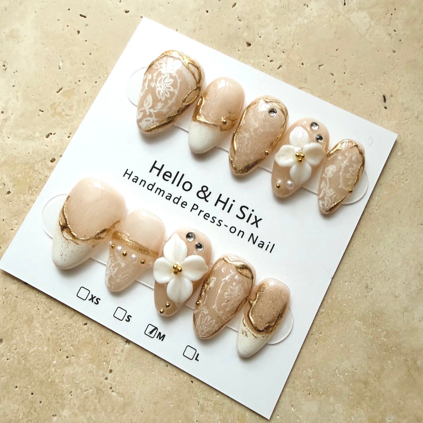 Nail975 (Short- Almond)