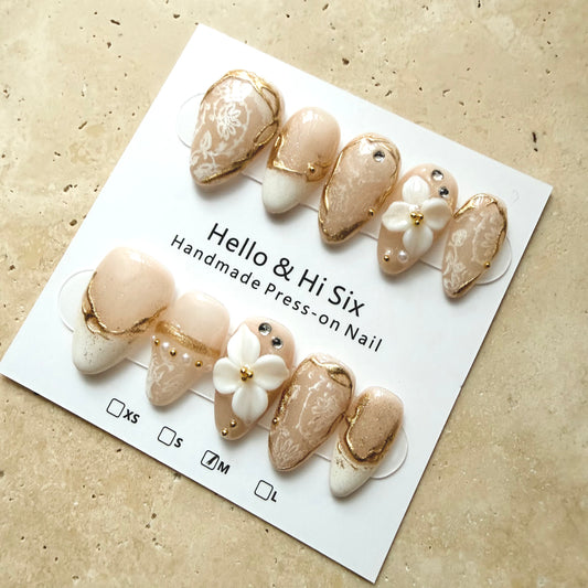 Nail975 (Short- Almond)