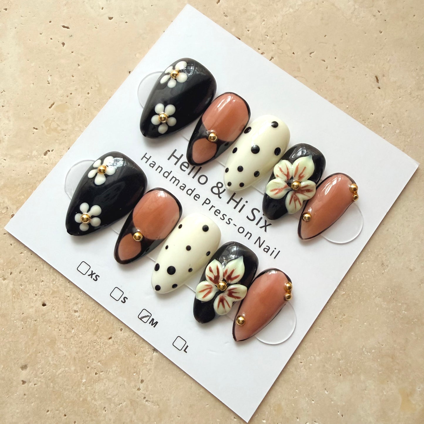 Nail973 (Short- Almond)