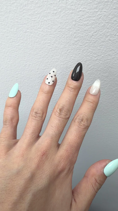 Polka Lumière - Tiffany Blue